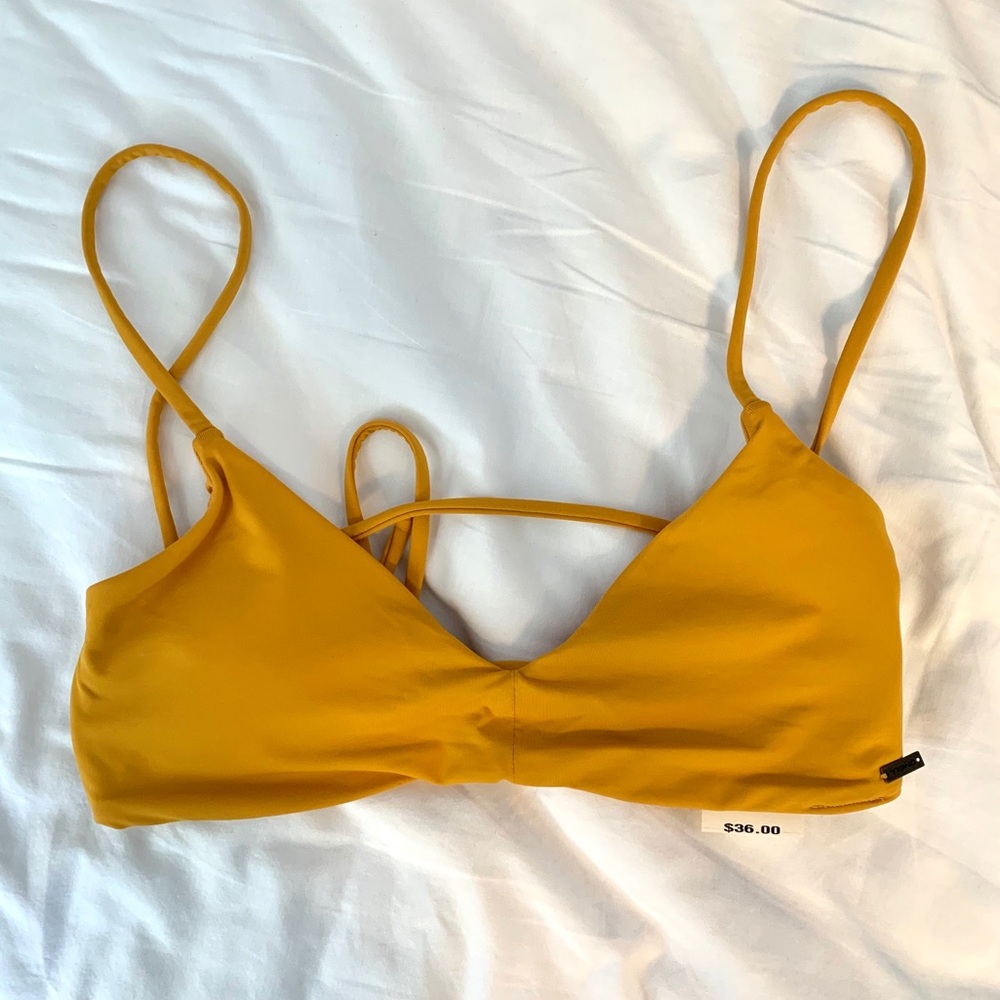 O’neill salt water solids bralette swim top